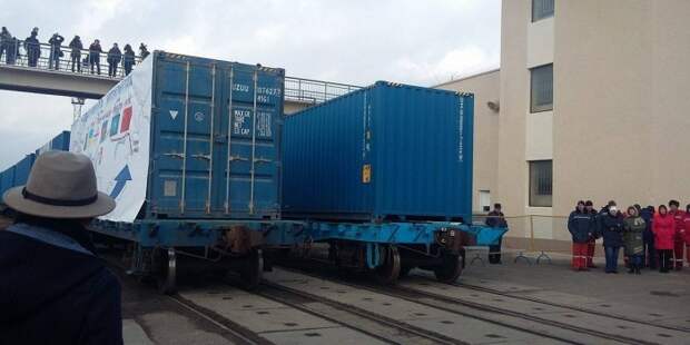 Отправленный из Украины по "Шелковому пути" поезд не может найти клиентов в Китае