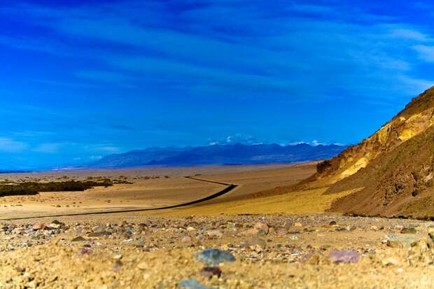 Долина Смерти (США), самое жаркое место в Северной Америке. Фото