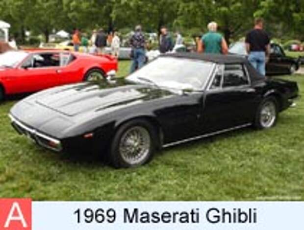 Фотография автомобиля 1969 Maserati Ghibli