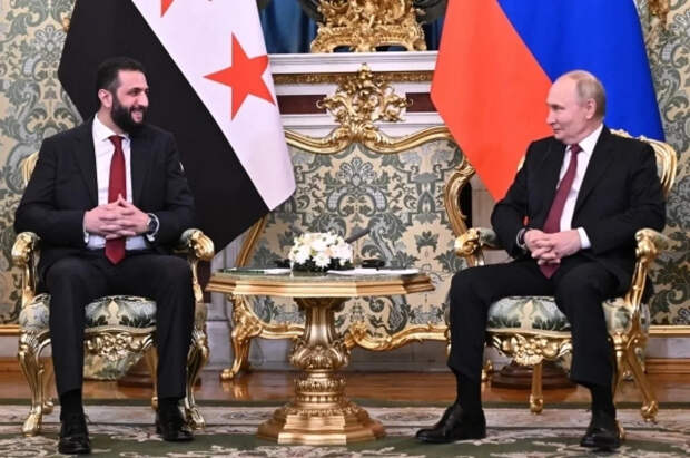 Глава Сирии аш-Шараа в среду посетит Москву для встречи с Путиным