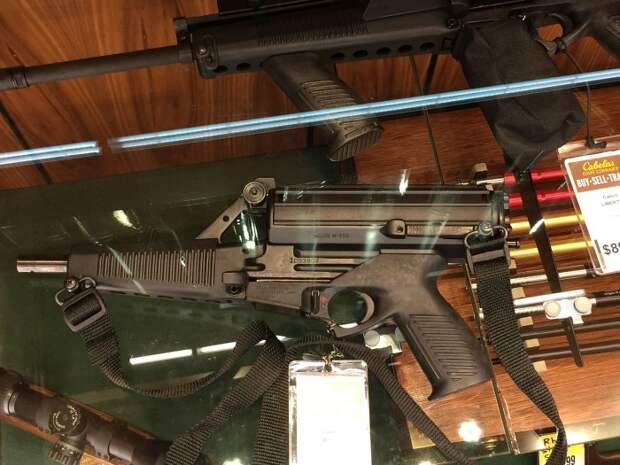 Пистолет-пулемет Calico M960: самое странное оружие американских конструкторов