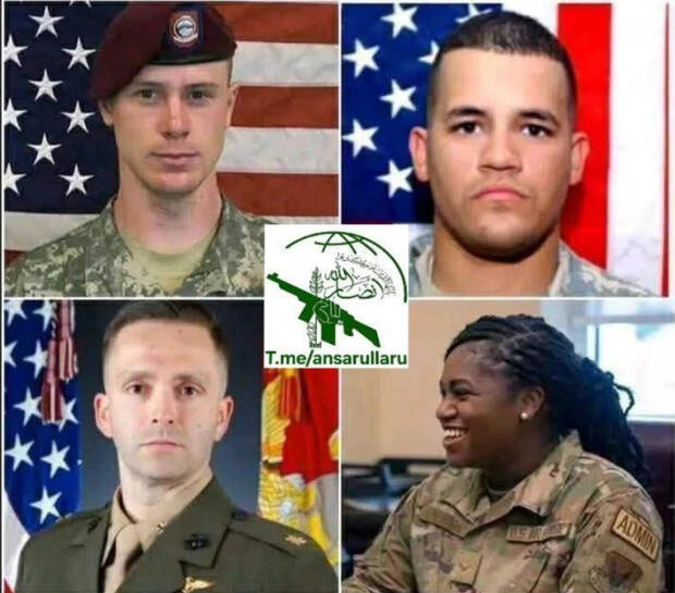 В сети появились фото погибшего экипажа из упавшего в Ираке KC-135