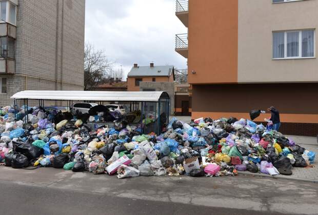Во Львове готовятся к эвакуации детей из-за мусорного коллапса