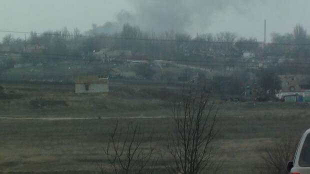 В полку "Азов" заявили, что по состоянию на 9:30 в районе н.п. Широкино. продолжались бои. Применялись танки и БМП.