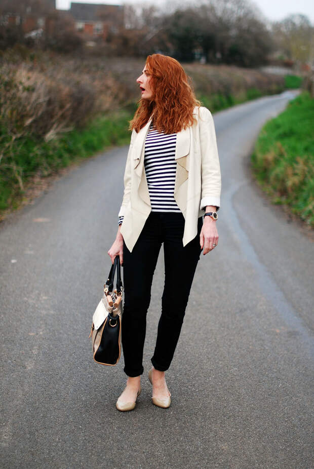 Fashion blogger outtake