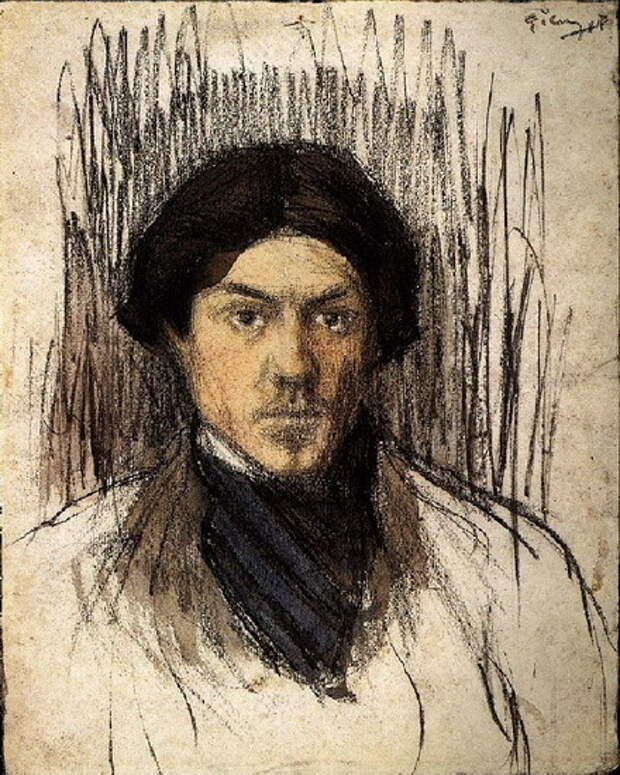 Пабло Пикассо. Автопортрет. 1899 год