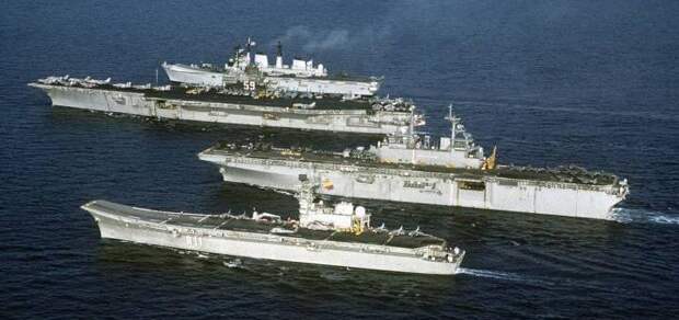 Wasp_Forrestal_Invincible_1991