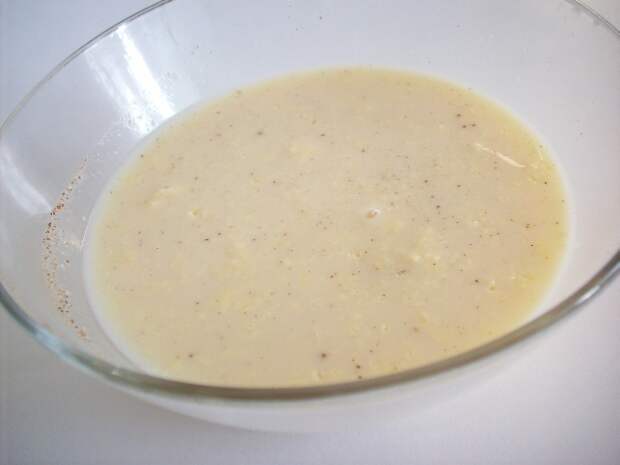 сырное-молочная смесь
