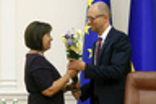 Наталья Яресько и Арсений Яценюк