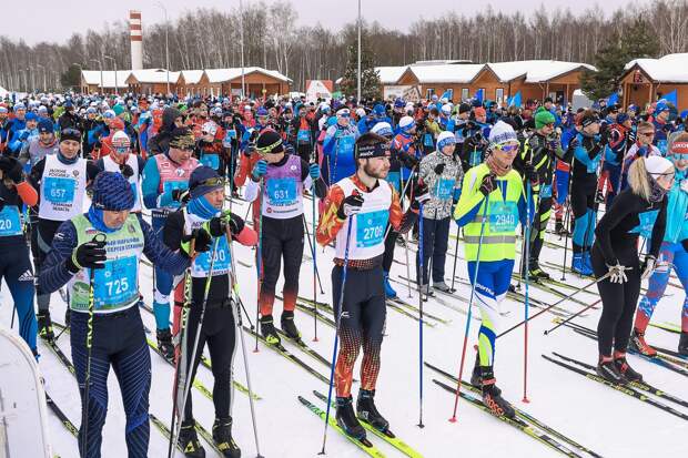 В Рязанской области 4 000 человек приняли участие в 44-й Всероссийской массовой гонке «Лыжня России»