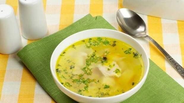Суп с макаронами
