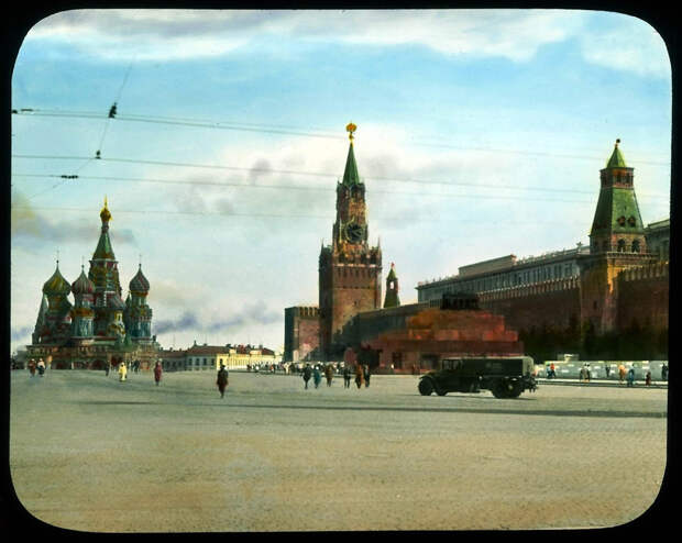 Фотография: Москва 1931 года в цвете на невероятно атмосферных снимках №8 - BigPicture.ru