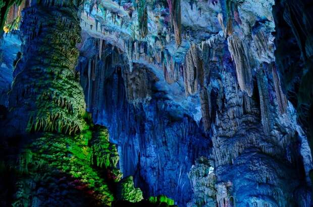 Красочные фотографии Пещеры China_013