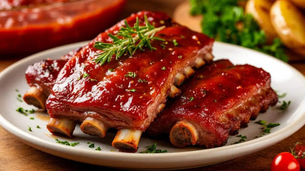 Час в фольге и секретная намазка: свиные ребра получаются мягче масла — рецепт, который просят все гости
