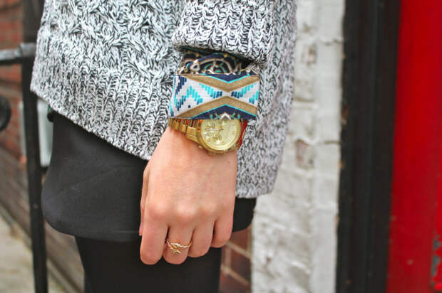 New York Style Grey Knit Sweater 16