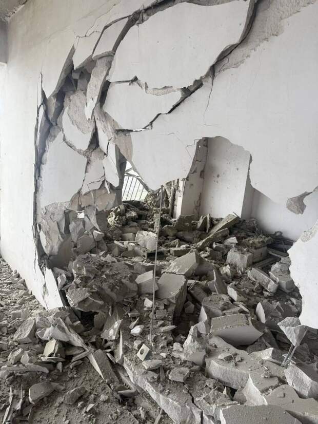 последствия атаки БПЛА в Новороссийске