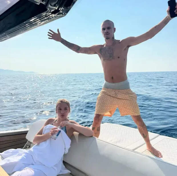 Харпер и Ромео Бекхэм