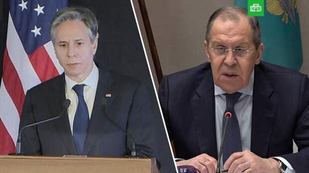 Блинкен: переговоры с Лавровым были откровенными