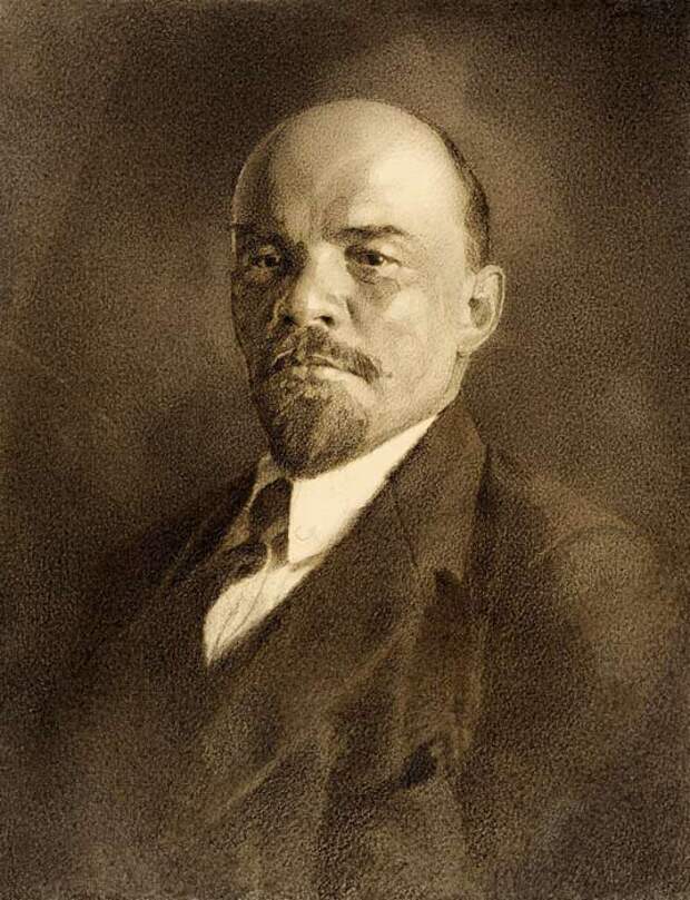 А.Р. Эберлинг. Портрет В.И. Ленина. 1924 г. 
