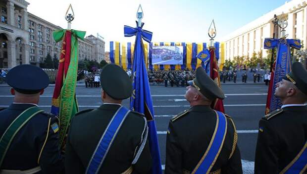 Репетиция военного парада в Киеве. Архивное фото