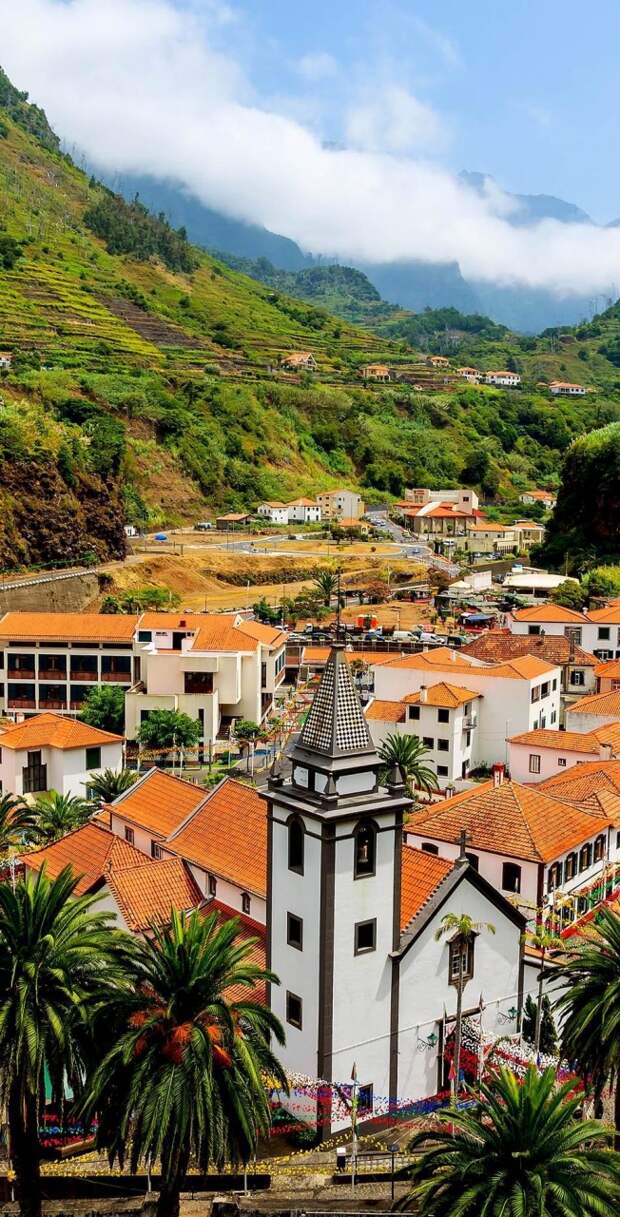 View of Mountain Village Sao Vicente during Flower Festival, Madeira Island, Portugal | 32 Stupendous Places in Portugal every Travel Lover should Visit