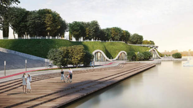 Эскизы набережной на Ковше / Фото: 