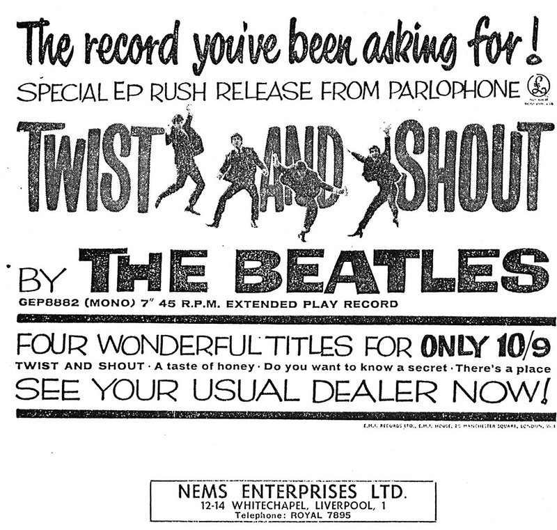 13 The Beatles - NME Advertisement July 12th 1963.jpg 13 The Beatles - NME Advertisement July 12th 1963.jpg