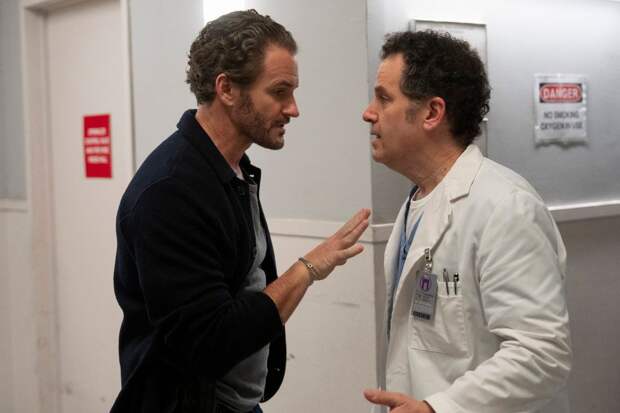 Bruno confronts a doctor on Law & Order: SVU Season 26 Episode 16