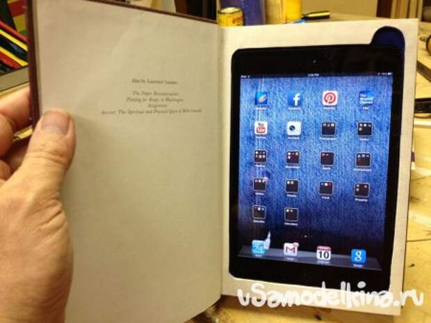 Обложка для iPad Mini с отделениями для принадлежностей