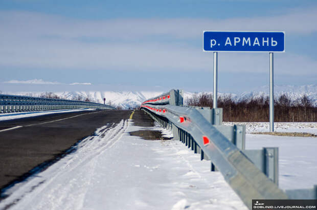 Сравнение дорог на Колыме и в Северной Америке