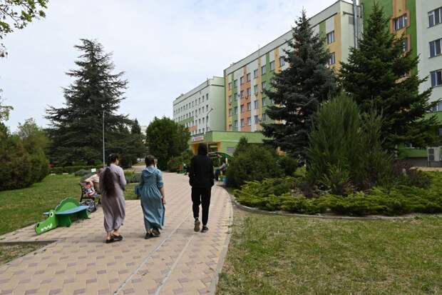 Ремонт многопрофильной Республиканской детской больницы в Симферополе полностью завершат в ноябре