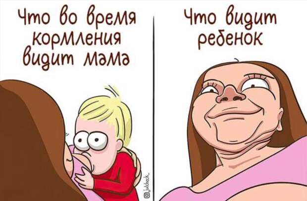 17 правдивых иллюстраций о жизни в декрете