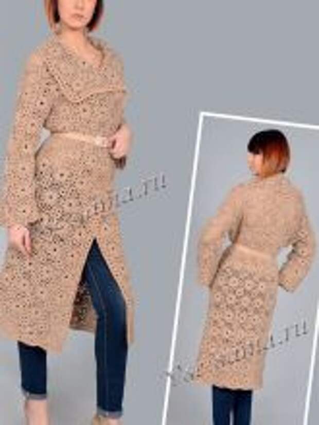 Вязание крючком схемы пальто Вязание крючком схемы пальто