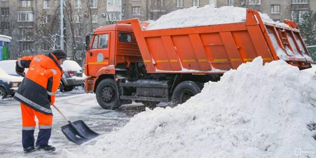 Снег в Беговом остался только на газонах