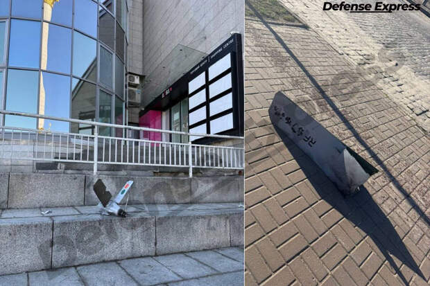 Упавший на Майдане в Киеве российский дрон "Ланцет" использовал ИИ и mesh-модем