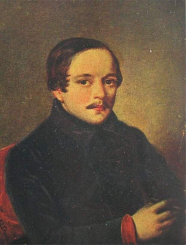 П. Заболотский. Портрет М. Ю. Лермонтова в штатском платье, 1840