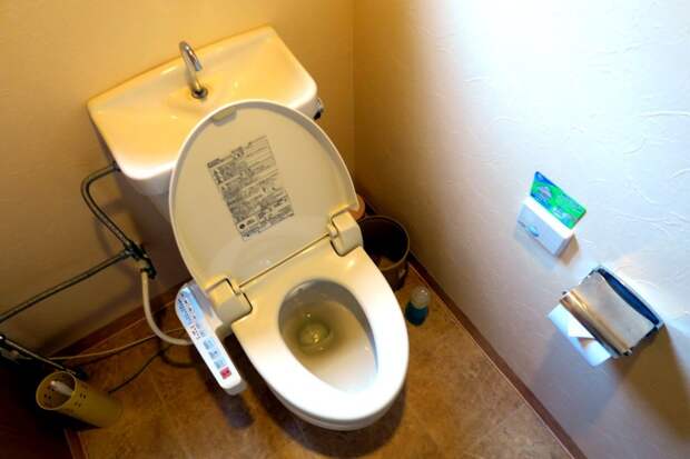 Как устроены японские туалеты туалет, японский
