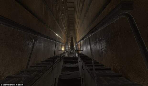 Учёные обнаружили «тайную комнату» внутри пирамиды Хеопса в мир, египет, интересно, наука, находка, пирамида, факты