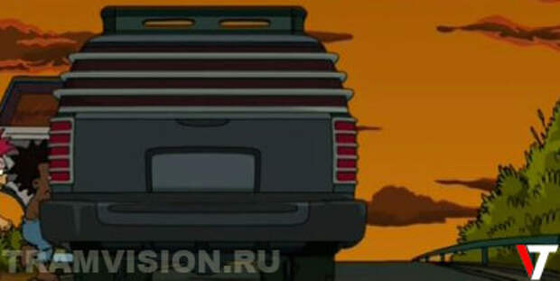 Футурама - машины в мультфильме