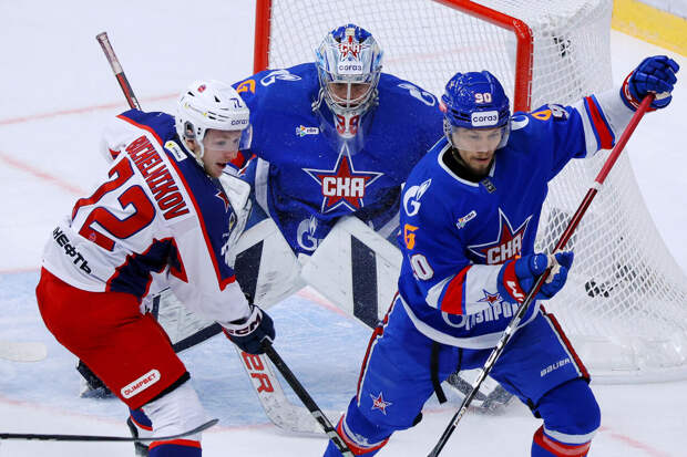 СКА уступил ЦСКА и установил антирекорд по количеству поражений подряд в КХЛ