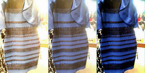 Платье белое с золотым или синее с черным? зрение, факты, цвет