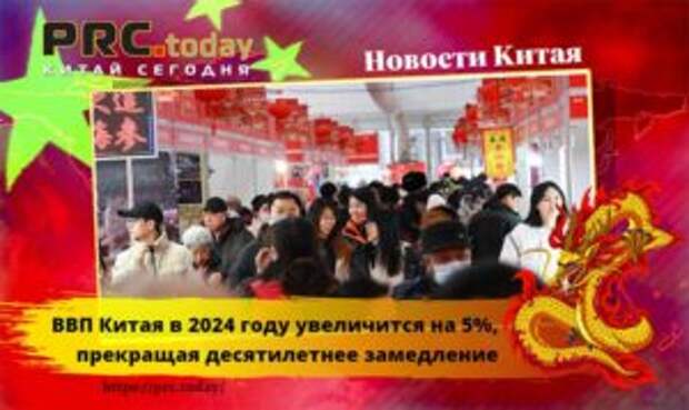 ВВП Китая в 2024 году
