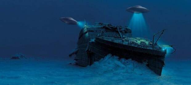 Ученый выдвинул версию о том, что «Титаник» потопили инопланетяне 