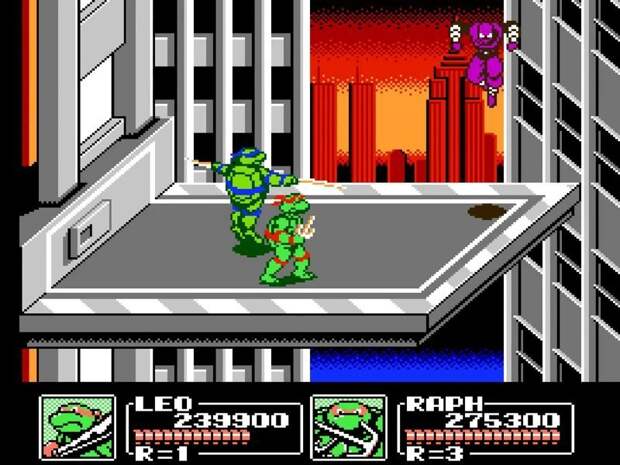 Teenage Mutant Ninja Turtles III — The Manhattan Project dendy, nes, детство, игры, ностальгия