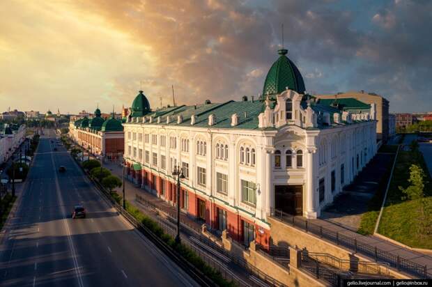 Фото Омска с высоты