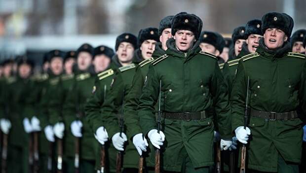 Военнослужащие армии РФ. Архивное фото.