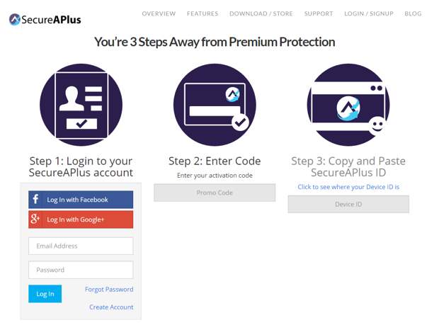 SecureAPlus Premium - бесплатная лицензия на 18 месяцев