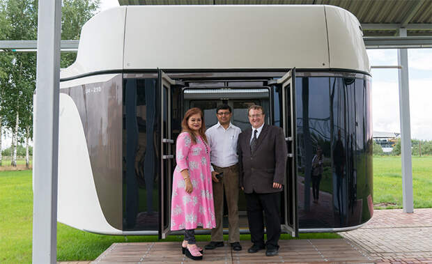 24 июля в ЭкоТехноПарке побывала госпожа Сангита Бахадур, новый Чрезвычайный и Полномочный Посол Индии в Беларуси