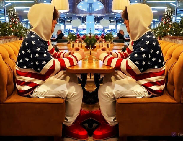 Подросток, одетый в куртку с американским флагом, возмутил россиян. Что скажете?