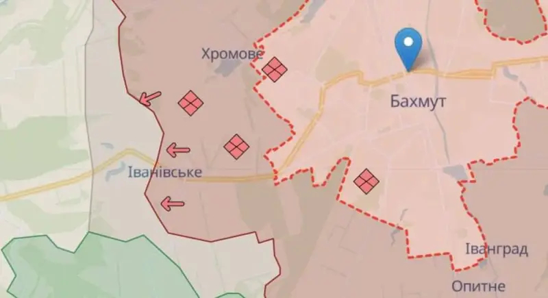 ВС РФ продвигаются к Часову Яру, освобождено от ВСУ село Красное
